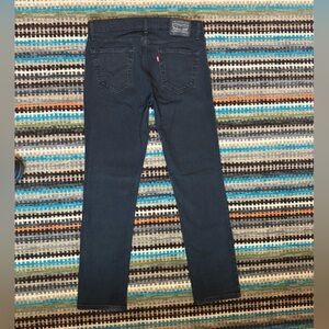 Levi’s Men’s 511 Black Jeans 33X32 Slim Fit